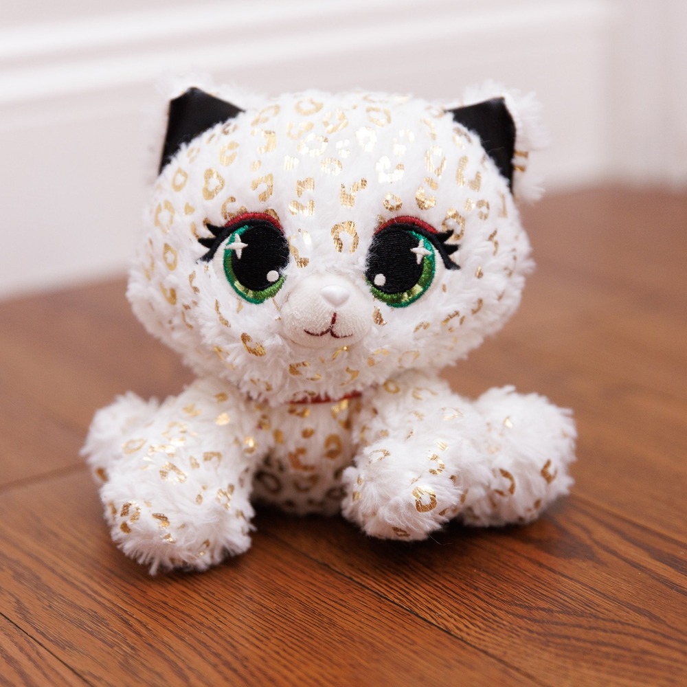 GUND P.Lushes White Gold Leopard Plush Limited Edition 24kt Carti Stuffed Animal - Picture 3 of 4